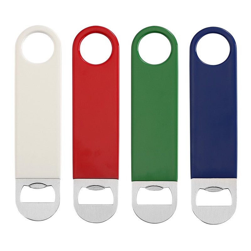 QLL عبوة 10 حبة فتاحة زجاجات مسطحة من الفولاذ المقاوم للصدأ 7 بوصة - Image 5